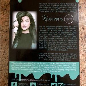 Kylie Jenner Ombré Bellami Invisi weft extensions